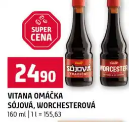 Terno Vitana omáčka sójová, worchesterová nabídka