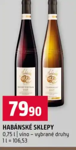 Terno Habánské sklepy nabídka