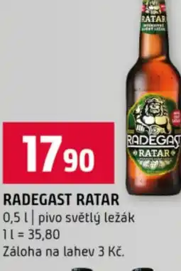 Terno Radegast ratar nabídka
