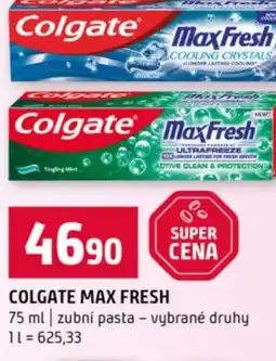 Terno Colgate max fresh nabídka