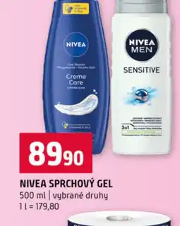 Terno Nivea sprchový gel nabídka