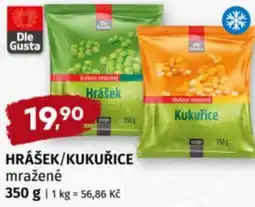 Terno Hrášek/kukuřice mražené nabídka