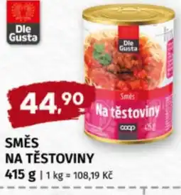 Terno Směs na těstoviny nabídka