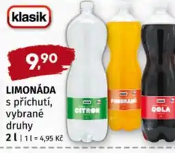 Terno Limonáda s příchutí nabídka