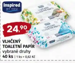 Terno Vlhčený toaletní papír nabídka