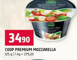 Terno Coop premium mozzarella nabídka