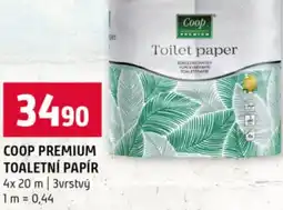 Terno Coop premium toaletní papír nabídka