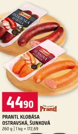 Terno Prantl klobása ostravska klobasa nabídka
