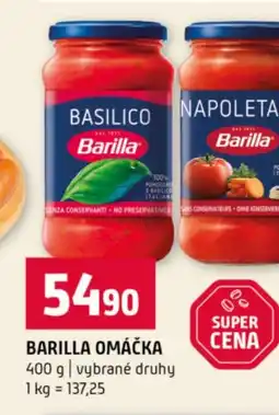 Terno Barilla omáčka nabídka