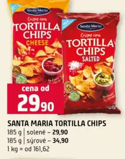 Terno Santa maria tortilla chips nabídka