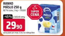 Terno Ranko máslo nabídka