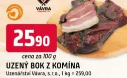 Trefa Uzený bok z komína nabídka