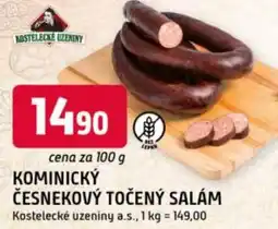 Trefa Kominický česnekový točený salám nabídka