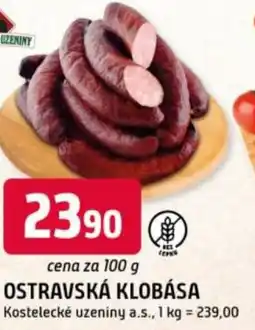 Trefa Ostravská klobása nabídka