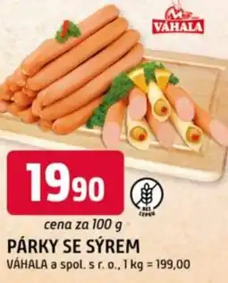 Trefa Párky se sýrem nabídka