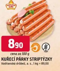 Trefa Kuřecí párky striptýzky nabídka