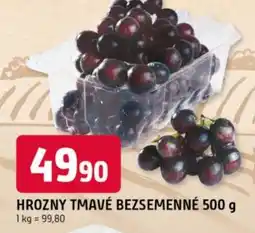 Trefa Hrozny tmavé bezsemenné nabídka