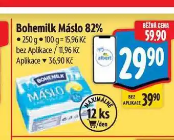 Bohemilk Máslo 82%