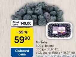 Tesco Borůvky nabídka