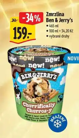 Albert Zmrzlina Ben & Jerry's nabídka