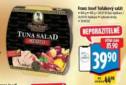 Albert Franz Josef Tuňákový salát nabídka