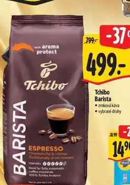 Albert Tchibo Barista • zrnková káva nabídka
