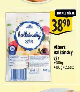 Albert Albert Balkánský sýr nabídka