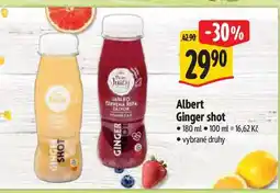 Albert Albert Ginger shot nabídka