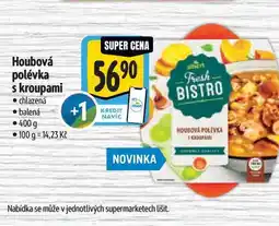 Albert Houbová polévka s kroupami nabídka