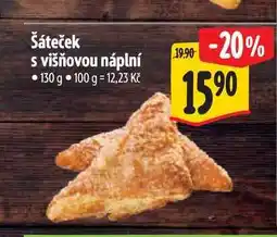 Albert Šáteček s višňovou náplní nabídka