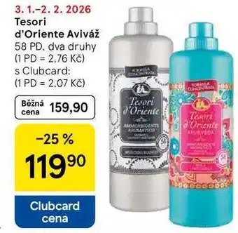 Tesco Tesori d'Oriente Aviváž, 58 PD nabídka