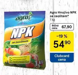 Tesco Agro Hnojivo NPK se zeolitem nabídka