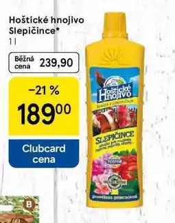 Tesco Hoštické hnojivo Slepičince nabídka