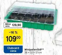 Tesco Minipařeniště, 36 x 22 x 12 cm nabídka