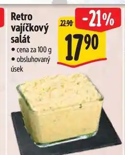 Albert Retro vajíčkový salát nabídka