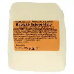 Albert Babické listové těsto, chlazené 500g nabídka