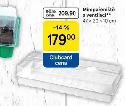 Tesco Minipařeniště s ventilaci, 47 × 20 x 10 cm nabídka