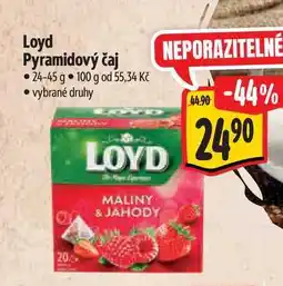 Albert Loyd Pyramidový čaj nabídka