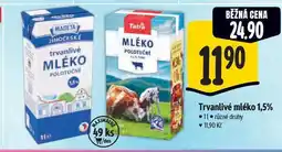 Albert Trvanlivé mléko 1,5% nabídka