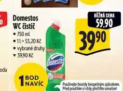 Albert Domestos WC čistič nabídka
