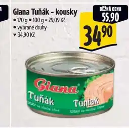 Albert Giana Tuňák - kousky nabídka