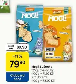 Tesco Mogli Sušenky nabídka