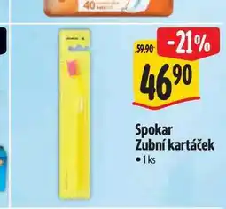 Albert Spokar Zubní kartáček 1 ks nabídka