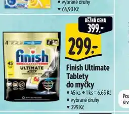 Albert Finish Ultimate Tablety do myčky 45 ks nabídka