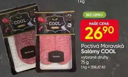 Hruška Moravská Salámy COOL vybrané druhy nabídka