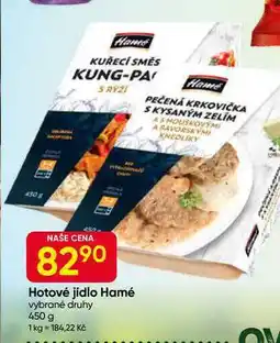 Hruška Hamé Hotové jídlo vybrané druhy nabídka