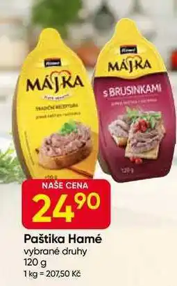 Hruška Hamé Paštika 120g, vybrané druhy nabídka