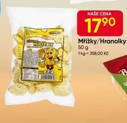 Hruška MIMřížky/Hranolky nabídka