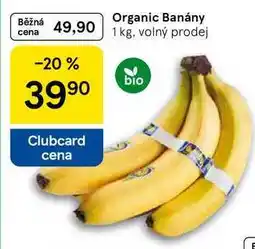 Tesco Organic Banány nabídka