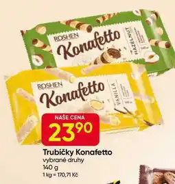 Hruška Trubičky Konafetto vybrané druhy nabídka